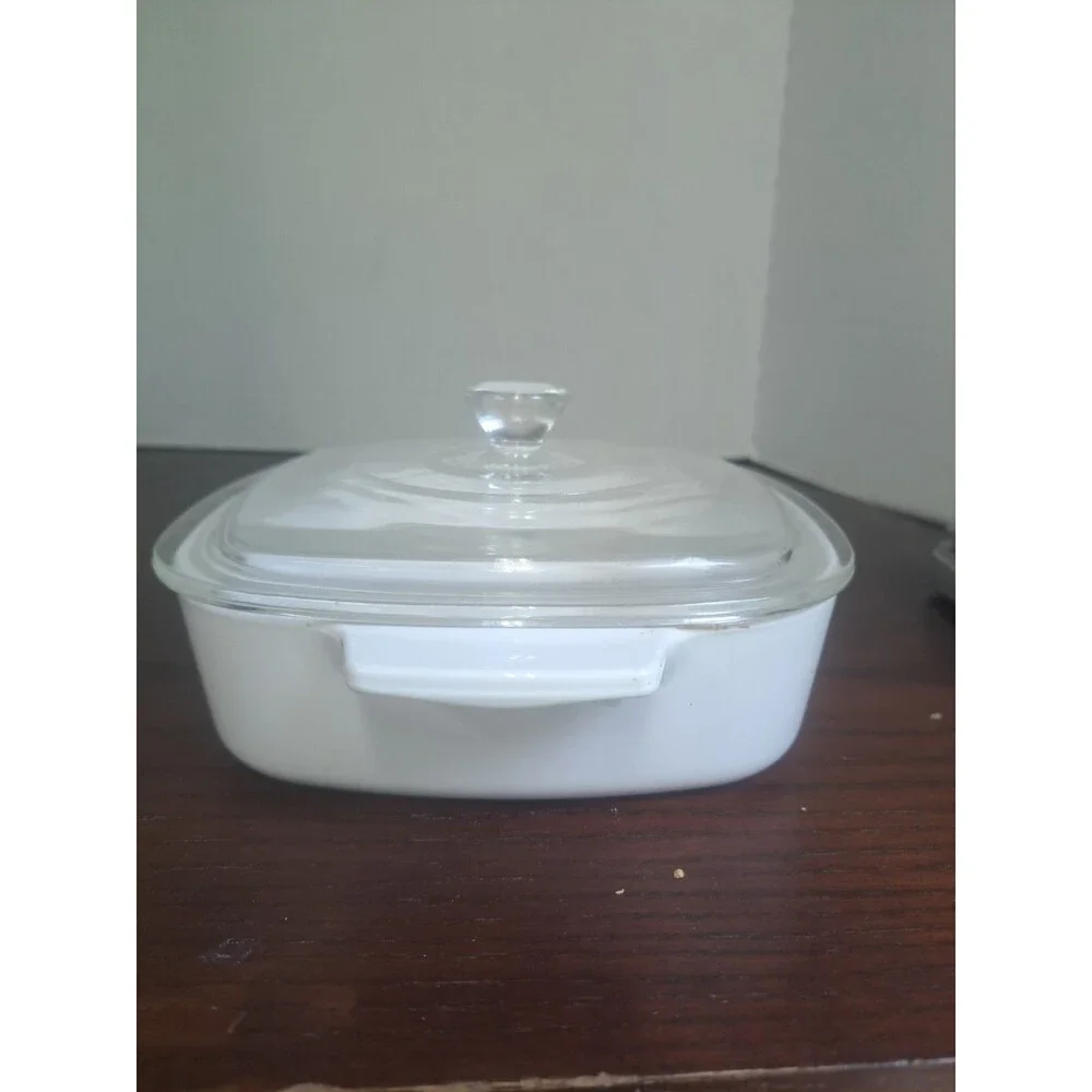 Vintage Corningware Callaway Green Ivy 1 Quart Casserole Dish